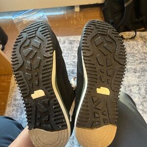 Women's Black and White Sneakers